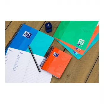 Oxford College Block European Book Touch A6 Squared 120 Sheets 90 g/m² Optik Paper
