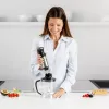 Taurus Bapi 1500 Luxe XL Plus Immersion Blender, 1500W, 20 Speeds, Stainless Steel, 800ml Beaker, 1L Chopper, Whisk