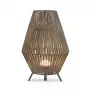 NewGarden Conta 70 Recharge Battery LED Floor Lamp Taupe Grey