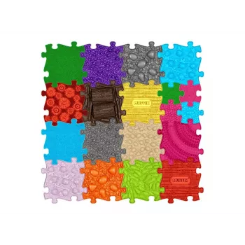 Orthopedic Sensory Mat Set 19-in-1 XXL 19 Puzzle Pieces Sensory Muffik / MFK-025-1