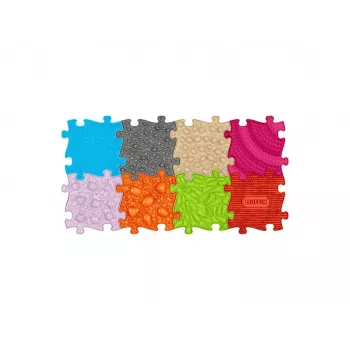 Orthopedic Sensory Mat Set 8-in-1 Medium 8 Puzzle Mats Muffik MFK-020-01