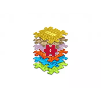 Sensory Orthopedic Puzzle Mat 6-in-1 Medium 6 Pieces Muffik MFK-023-01