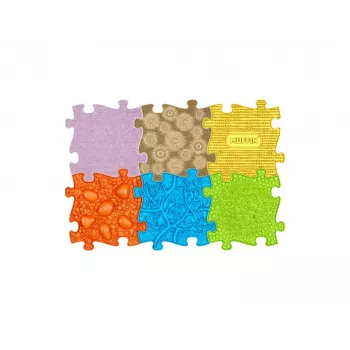 Sensory Orthopedic Puzzle Mat 6-in-1 Medium 6 Pieces Muffik MFK-023-01