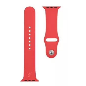 Tactical Apple Silicone Band Watch 1/2/3/4/5/6/7/SE 42/44/45mm Red