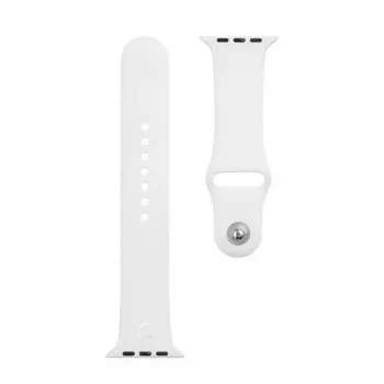 Tactical Apple Silicone Band Watch 1/2/3/4/5/6/7/SE 42/44/45mm White