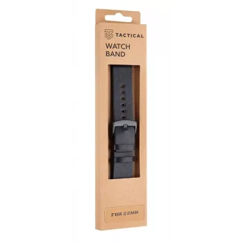 Tactical Leather Band 22mm Black