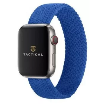Tactical Braided String Band for Watch 1/2/3/4/5/6/7/SE 42/44/45mm Size M Blue
