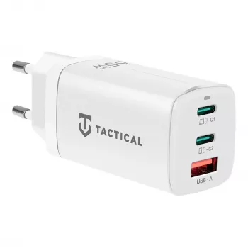 Tactical Adapter FlashBang GaN White 65W USB-C Charger