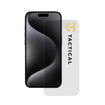 Tactical Glass Shield 2.5D for iPhone 15 Pro Clear