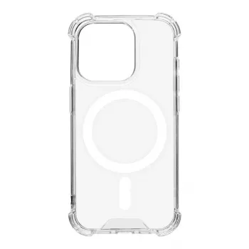 Tactical Back Cover MagForce Plyo for iPhone 15 Pro, Transparent