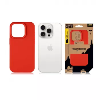 Tactical Back Cover Velvet Smoothie for iPhone 15 Pro - Chilli Red