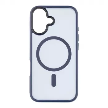 Tactical Back Cover MagForce Hyperstealth for Apple iPhone 16 Deep Blue