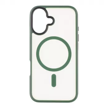 Tactical Back Cover MagForce Hyperstealth iPhone 16 Forest Green