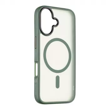 Tactical Back Cover MagForce Hyperstealth iPhone 16 Forest Green