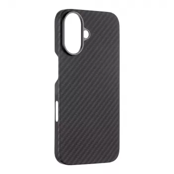 Tactical Back Cover MagForce Aramid for iPhone 16 Black
