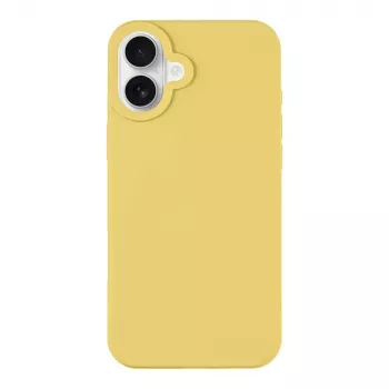 Tactical Back Cover MagForce Velvet Smoothie for iPhone 16 Plus - Banana Yellow