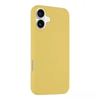 Tactical Back Cover MagForce Velvet Smoothie for iPhone 16 Plus - Banana Yellow