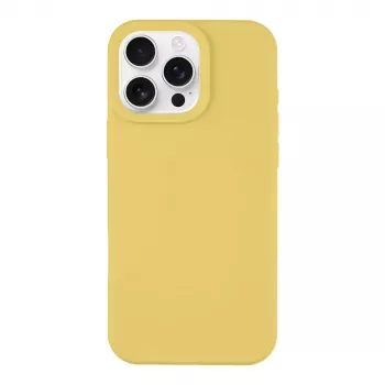 Tactical Back Cover MagForce Velvet Smoothie for iPhone 16 Pro Max - Banana Yellow