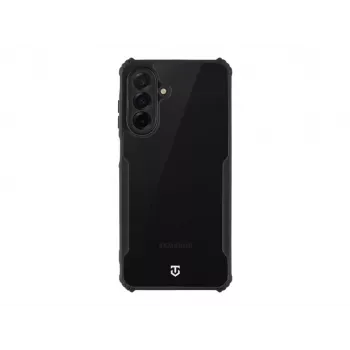 Tactical Quantum Stealth Back Cover for Samsung Galaxy A26 5G, Clear/Black