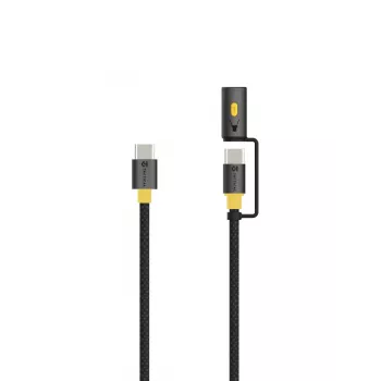 Tactical Stinger Cable USB-C/USB-C Black