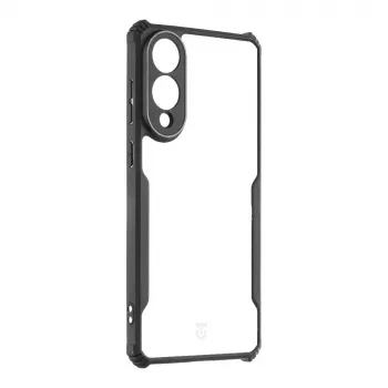 Tactical Back Cover Quantum Stealth Galaxy S25 Edge Clear/Black