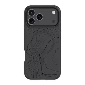 Tactical Back Cover MagForce Hyperstealth Sika for Apple iPhone 17 Pro Max, Asphalt