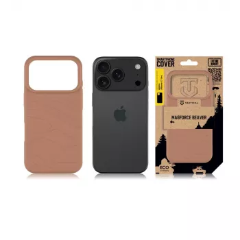 Tactical Back Cover MagForce Beaver for iPhone 17 Pro - Matte Black