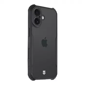 Tactical Back Cover Quantum Stealth iPhone 17 Clear/Black