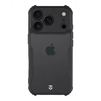Tactical Back Cover Quantum Stealth iPhone 17 Pro Clear/Black