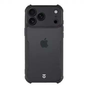 Tactical Back Cover Quantum Stealth for Apple iPhone 17 Pro Max Clear/Black