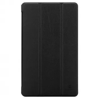 Tactical Book Cover Tri Fold for Samsung Galaxy Tab A9 8.7-inch Black