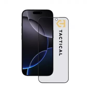Tactical Glass Shield Privacy 5D for iPhone 17 Pro Max Black