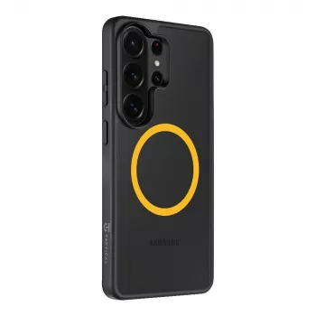 Tactical Back Cover MagForce Hyperstealth 2.0 for Samsung Galaxy S26 Ultra, Black/Yellow