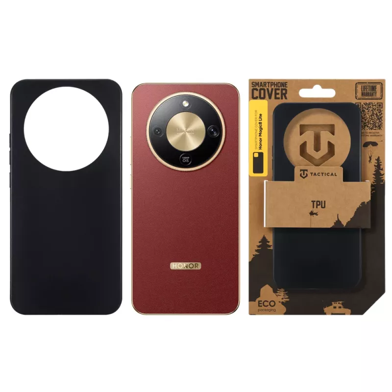 Tactical Back Cover TPU Magic8 Lite Black