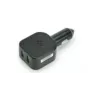 Zebra EVM Cigarette Lighter Adapter 5V 2.5A Dual USB Type-A Car Charger