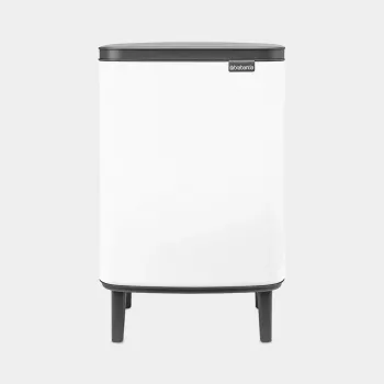 Brabantia BO Trash Bin HI 12 l White