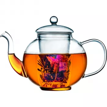 Bredemeijer Verona Teapot 1.5L Borosilicate Glass with Stainless Steel Tea Filter 1466