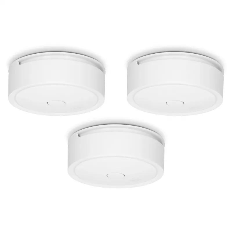 Alecto Wireless Connectable Smoke Detector 10 Year, 3 Pack