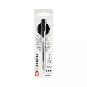 Sakura Gelly Roll Retractable Classic Gel Pen Transparent 0.4 mm Fine Point