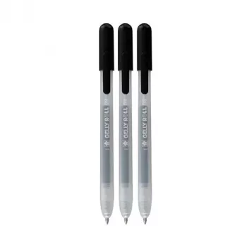 Sakura Gelly Roll Retractable Classic Gel Pen Transparent 0.4 mm Fine Point