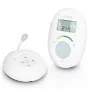 Alecto DECT Baby Monitor with Full ECO Mode and Display, White/Blue
