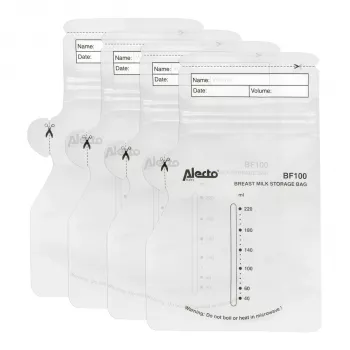 Alecto Breast Milk Storage Bags 220 ml, 100 pcs (BF-100)