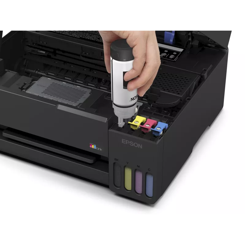 Epson EcoTank L3351 Multifunction Printer - Colour - A4 - Print, Scan, Copy - Inkjet - 33 ppm Black Draft - USB, Wi-Fi, Wi-Fi Direct - Black