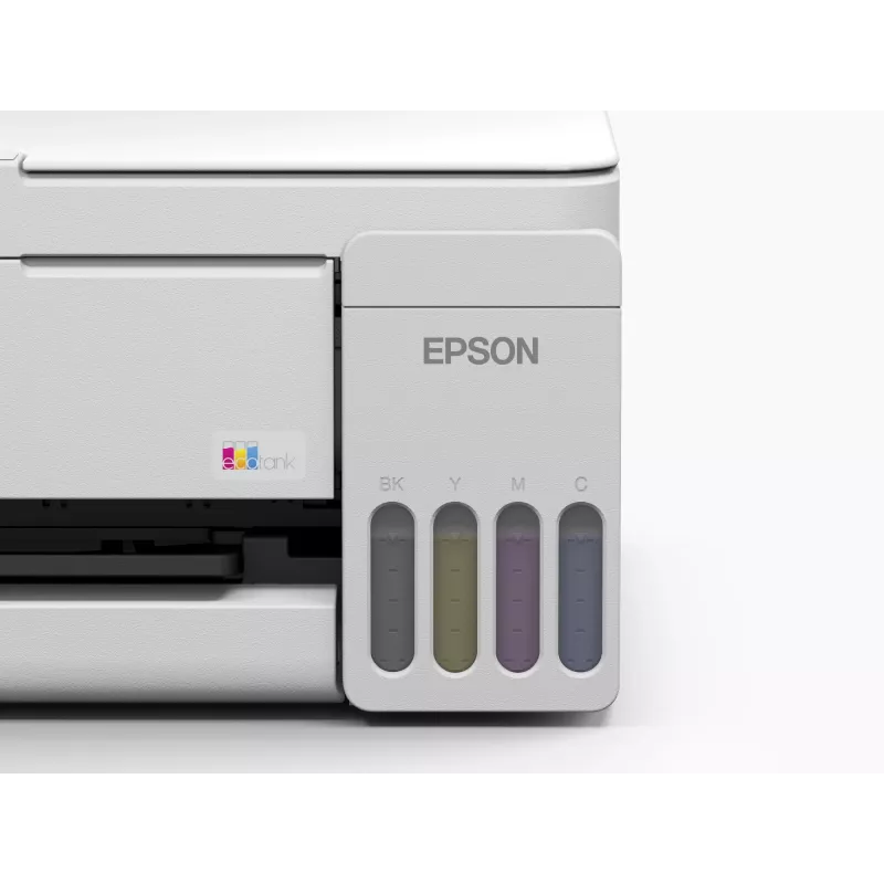 Epson EcoTank L3356 Multifunction Inkjet Printer, Colour, A4, 33 ppm, USB, Wi-Fi, White