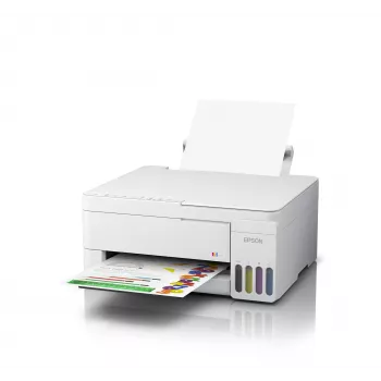 Epson EcoTank L3356 Multifunction Inkjet Printer, Colour, A4, 33 ppm, USB, Wi-Fi, White