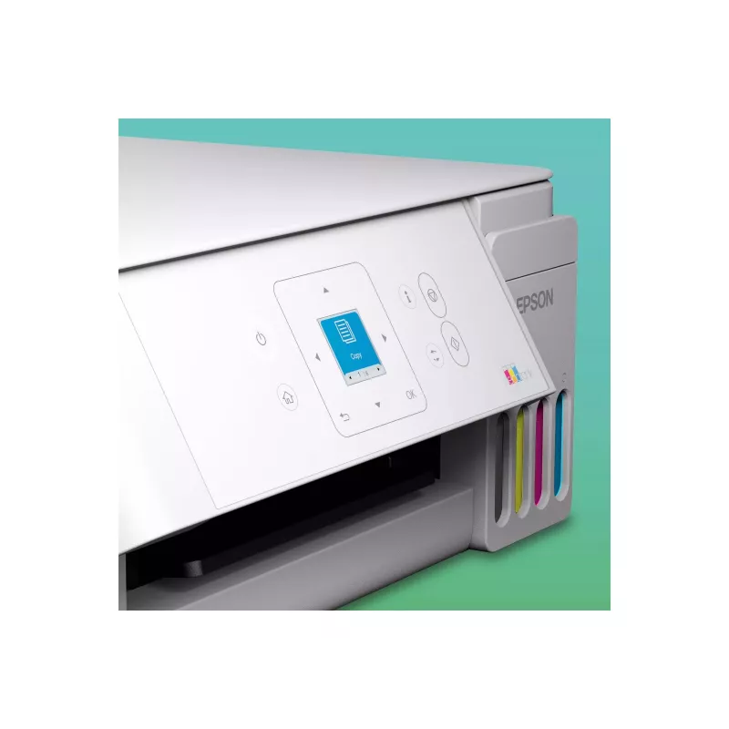 Epson EcoTank L3366 Multifunction Printer Color A4 33ppm WLAN LCD 3.7cm White
