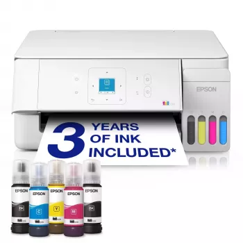Epson EcoTank L3366 Multifunction Printer Color A4 33ppm WLAN LCD 3.7cm White