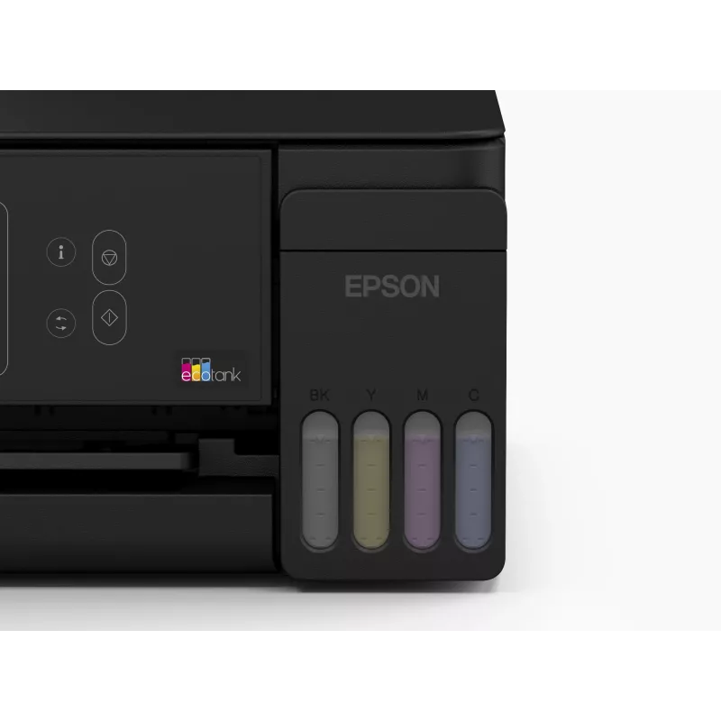 Epson EcoTank L3361 Multifunction Inkjet Printer - Colour - A4 - 33 ppm (Draft) - Wi-Fi - USB - Black