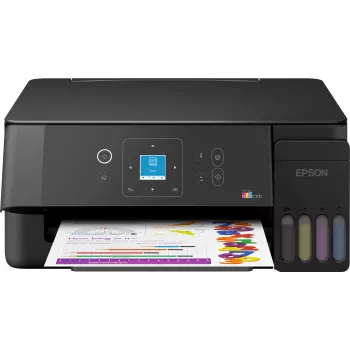 Epson EcoTank L3361 Multifunction Inkjet Printer - Colour - A4 - 33 ppm (Draft) - Wi-Fi - USB - Black