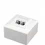 Gembird Cablexpert MWS-2S6-01 Power Socket Outlet with RJ45 Cat.6 Wall Plate White